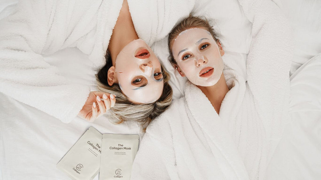 Masca cu Colagen pentru "Glass Skin": Cum obții efectul dorit - 21Collagen.com