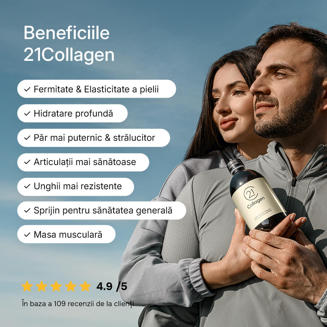 Colagen Marin Lichid Hidrolizat 480ml – 10000mg - 21Collagen.com