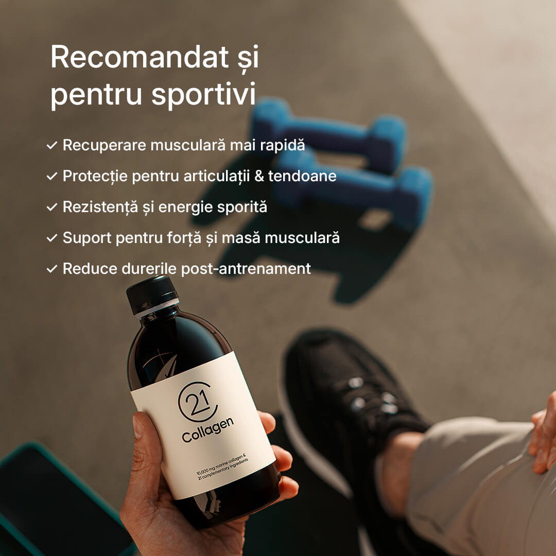 Colagen Marin Lichid Hidrolizat 480ml – 10000mg - 21Collagen.com