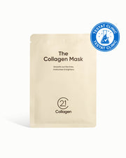 Mascarilla facial hidratante con colágeno