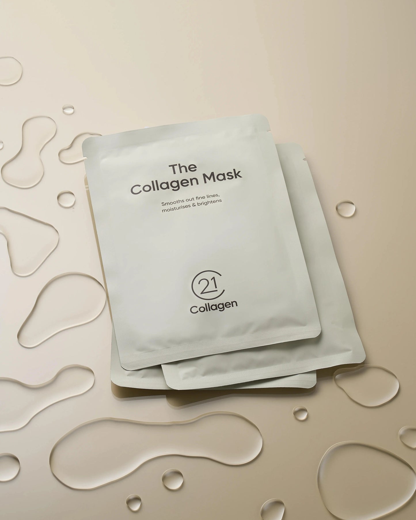 Mască de față hidratantă cu colagen - 21collagen