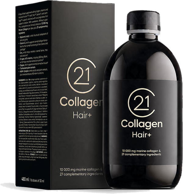 Colagen Marin Lichid Hidrolizat pentru Păr 480 ml - 10.000mg-image